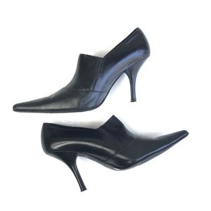 Chinese Laundry Black High Heel Ankle Boot Style Heels, Shooties Size 9M